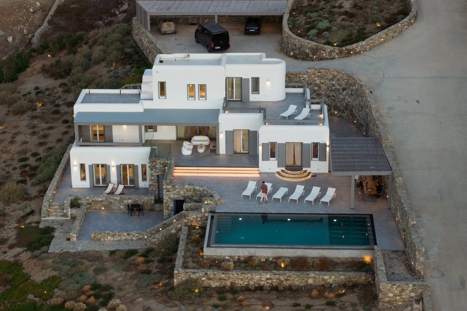 Villa Templo y Mar VI, Pouli, Mykonos