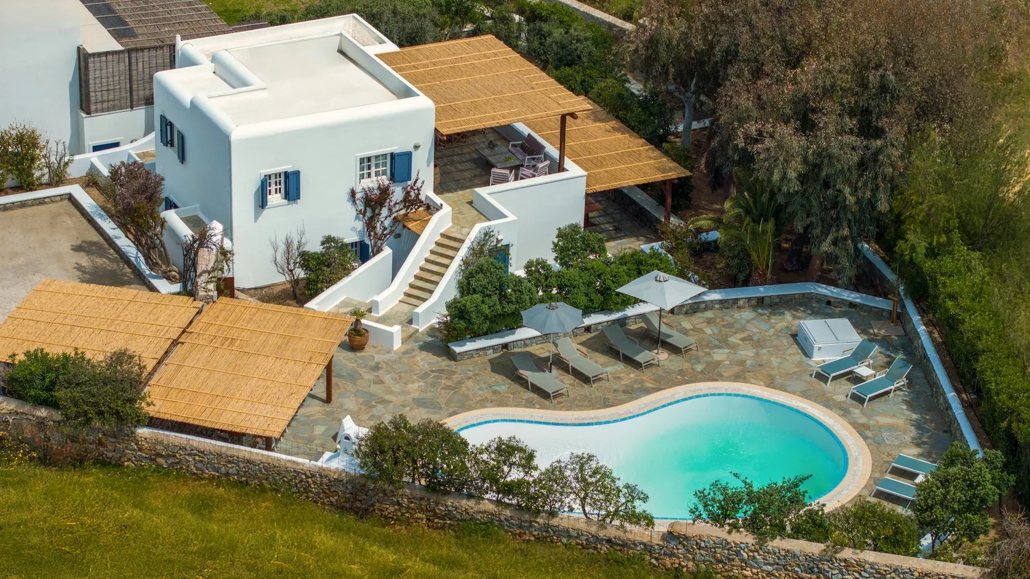 Villa Orea Beachfront, Kalafatis, Mykonos