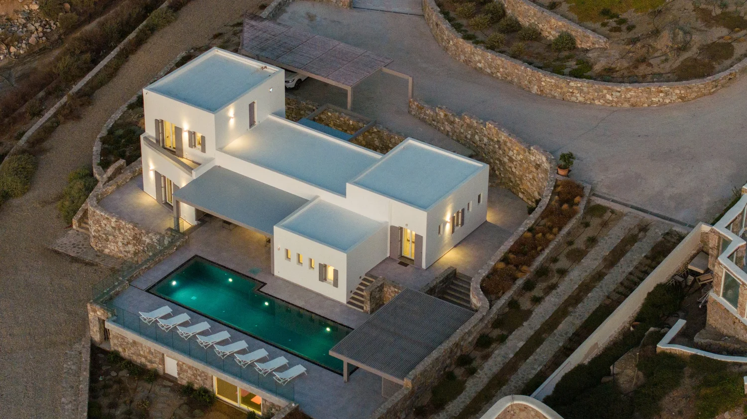 Villa Templo y Mar V, Pouli, Mykonos